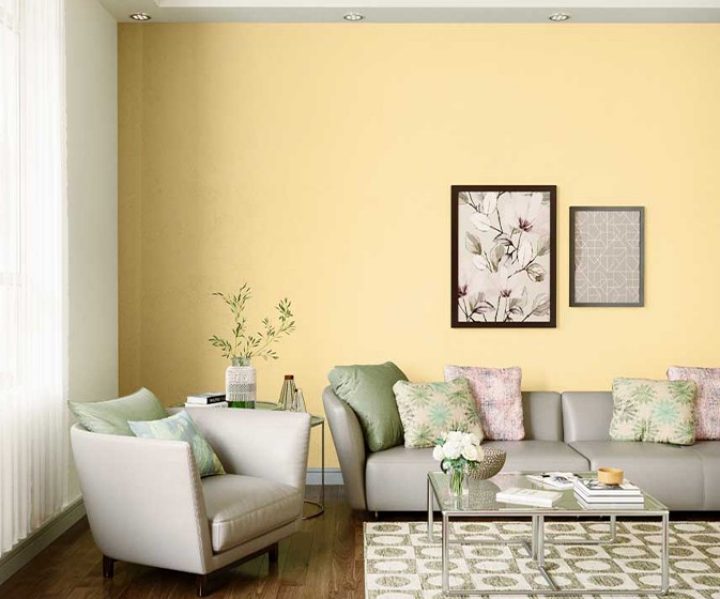 Try Yellow Scoop House Paint Colour Shades For Walls Asian Paints