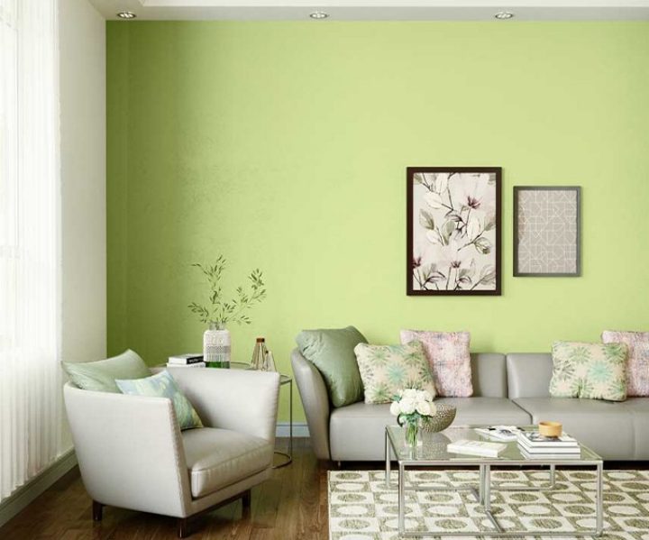 Pistachio shop paint colour
