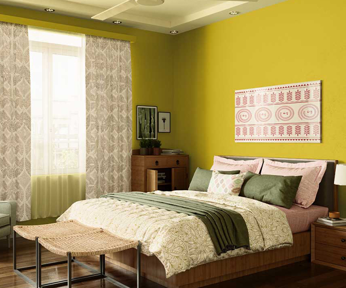 Lime Burst Wall Painting Colour 20 Paint Colour Shades By Asian Paints