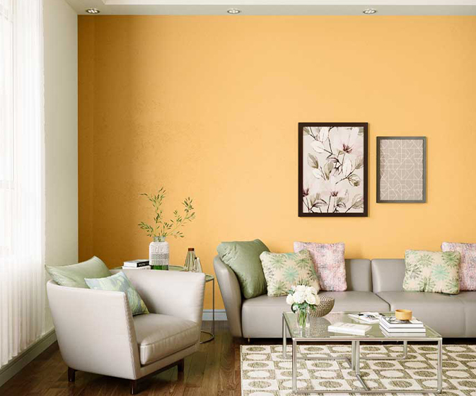 Try Chandan N House Paint Colour Shades For Walls Asian Paints - Asian Paints Colour Combination Orange