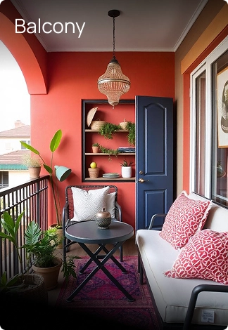 Balcony desktop
