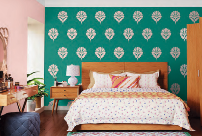 wall paint designs for bedrooms