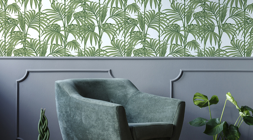 Fresh-Green-Drawing-Room-Design