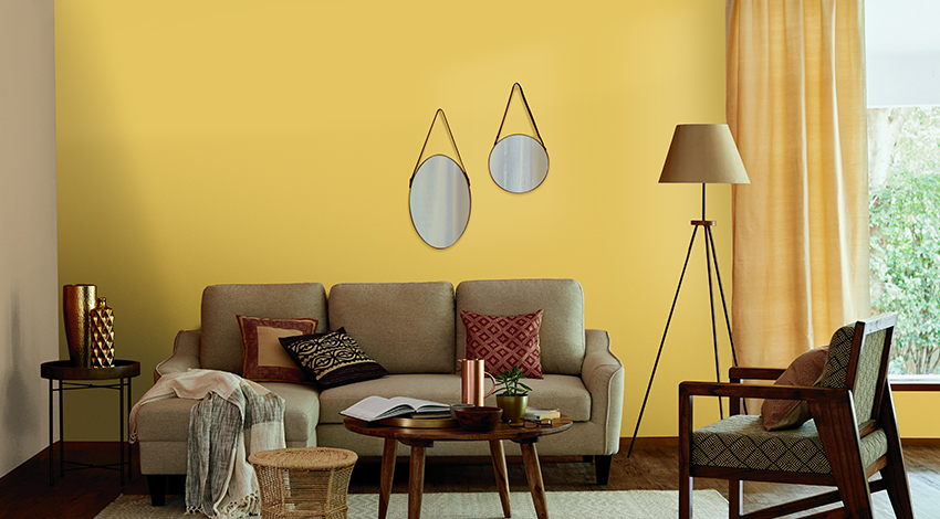 A-Monochromatic-Wall-Color-Combination-for-Hall