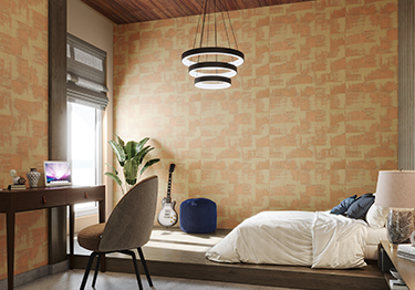 Brown-hued Master Bedroom Design&nbsp;