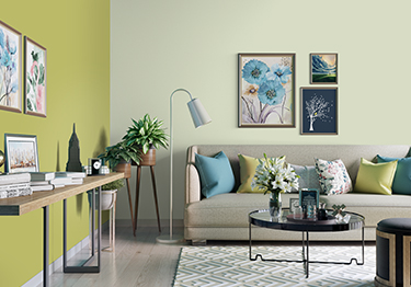 Calming Colour Palette for Bedroom Design Idea