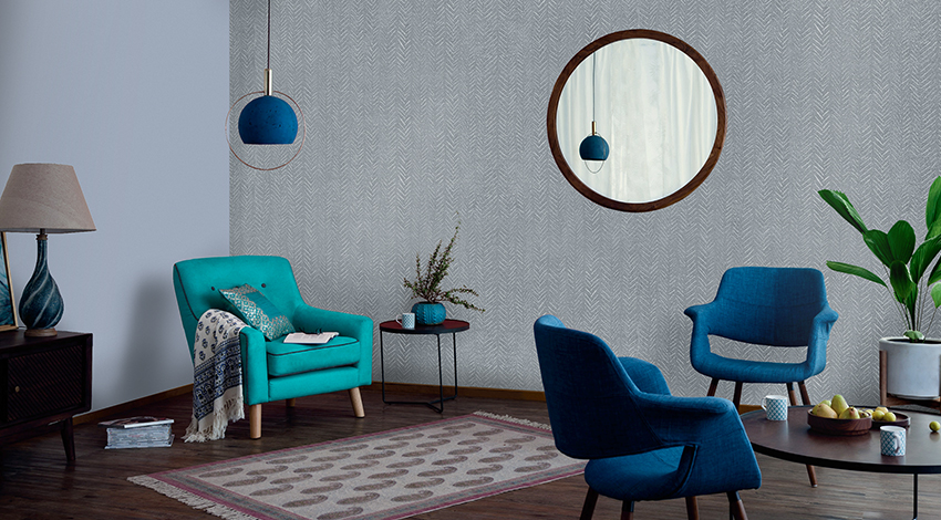 Grey-Textured-Walls-for-Living-Room