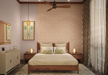 Indian Contemporary Wall Color Combinations for Bedroom
