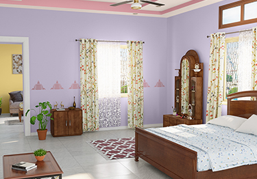 Two Colour Combination For Bedroom Walls Asian Paints Images ...