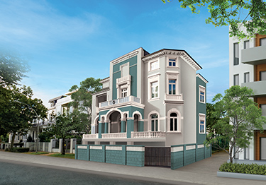 Traditional and Fresh Exterior Home Design&nbsp;