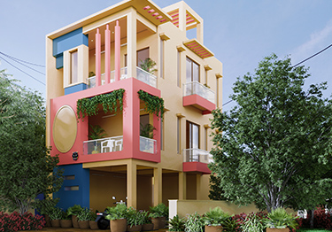Warm Exterior Design Idea&nbsp;&nbsp;