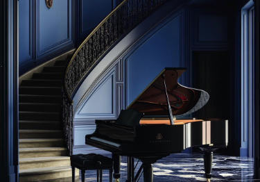 Radiant Indigo Stairway