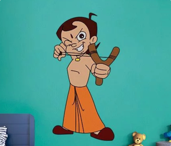 Kids world Chhota Bheem wallsticker - Asian Paints