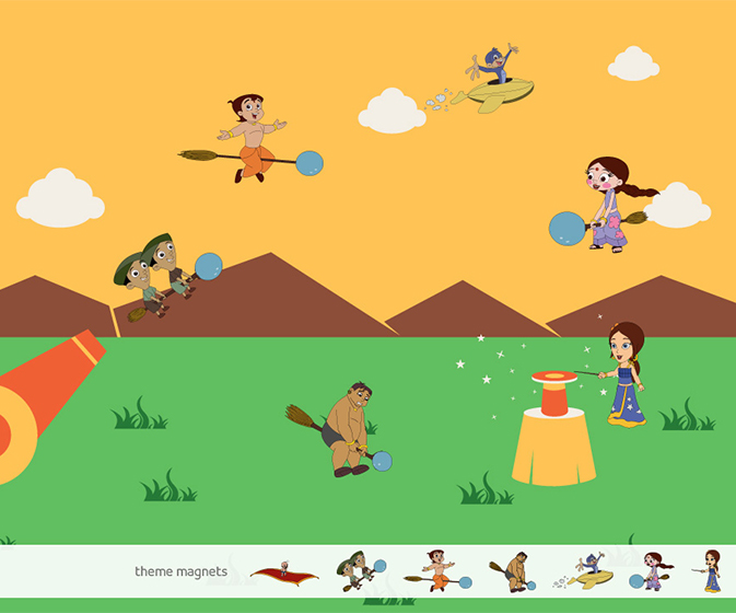 Chu Mantar Chu Kids Wall Theme - Asian Paints