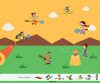 Chu Mantar Chu Kids Wall Theme - Asian Paints