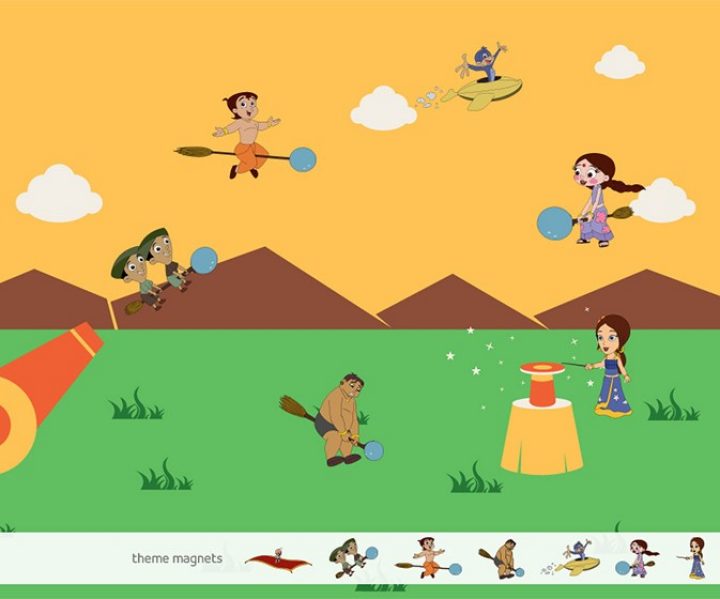 Chu Mantar Chu Kids Wall Theme - Asian Paints