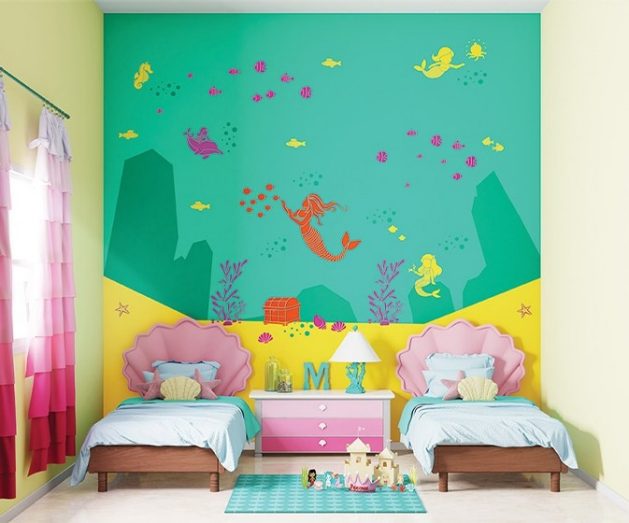 Kids World Wall Stencils For Your Kids Asian Paints