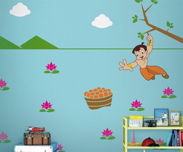 Kids World - Wall Stencils for your Kids - Asian Paints