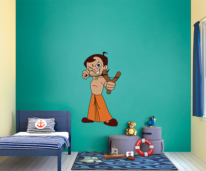 Sure Shot Bheem Kids Wall Theme - Asian Paints