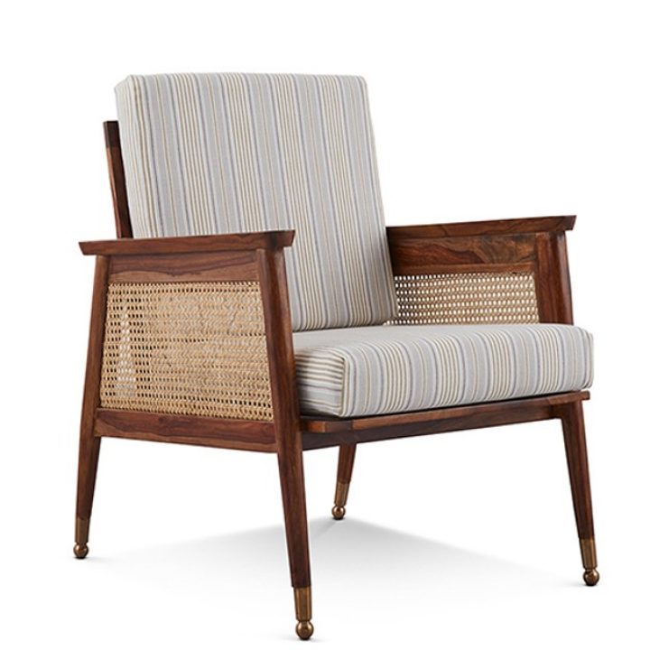 Cane accent chair 2025