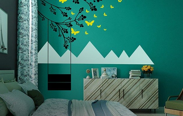 Texture Paint Paint Designs For Interior Walls Asian Paints Contemporary furniture combines well with bold wall colours for a modern impact. interior walls asian paints