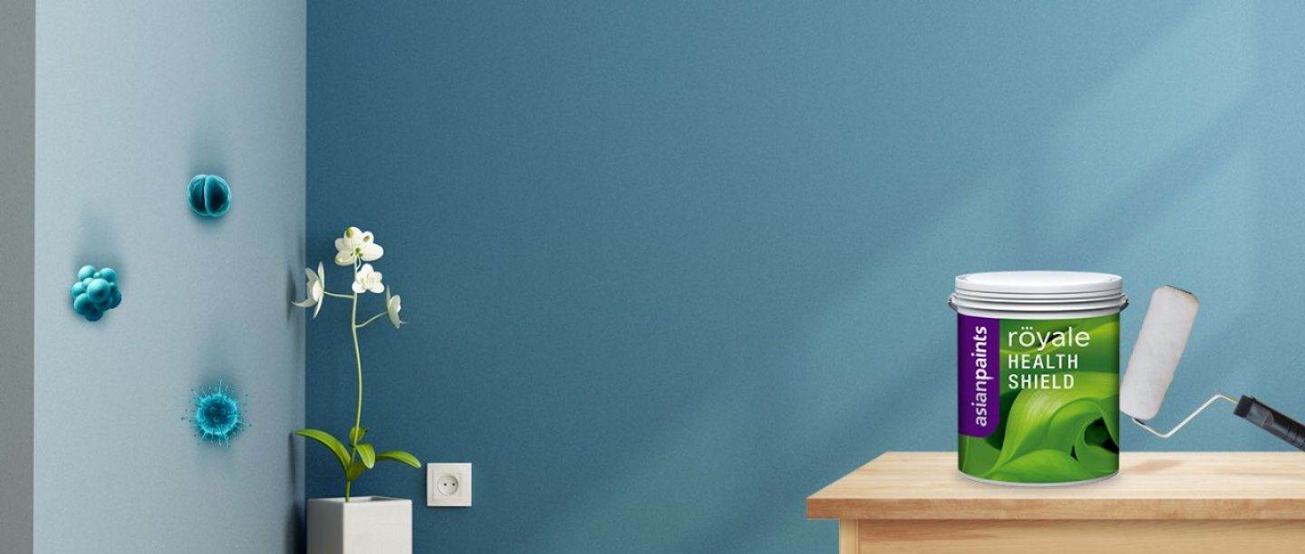 Royale Health Shield With Silver Ion Technology For Infection Free Homes Asian Paints View morning glory and dragonfly by qi baishi; royale health shield with silver ion