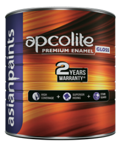 Apcolite Premium Gloss Enamel with Stain Guard - Asian Paints