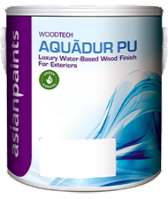 Woodtech Aquadur Pu Exterior Matt Wood Paint - Asian Paints