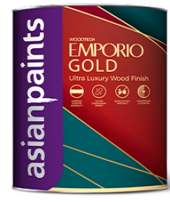 Woodtech Emporio Gold Pu Clear Wood Paint - Asian Paints