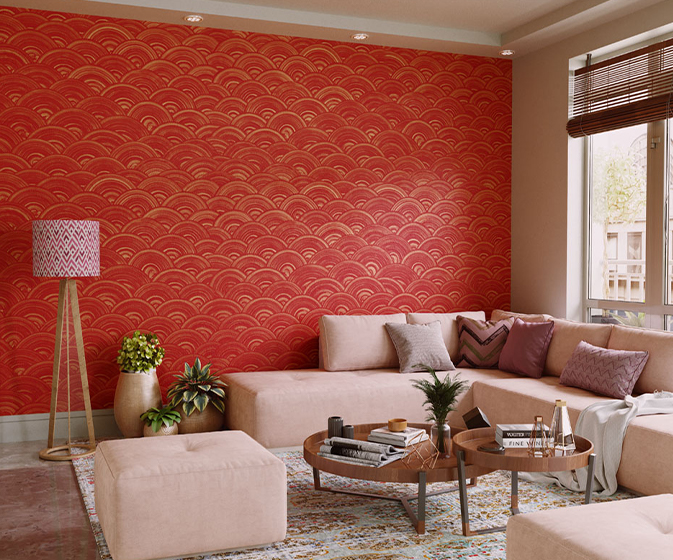 Asian Paints Wall Texture Design For Living Room