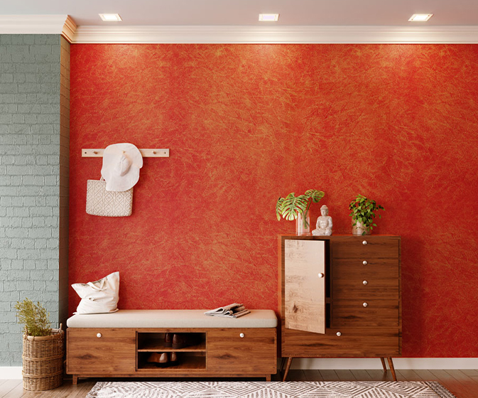 Zig Zag TXT1054CMB1199 Wall Texture Design Asian Paints