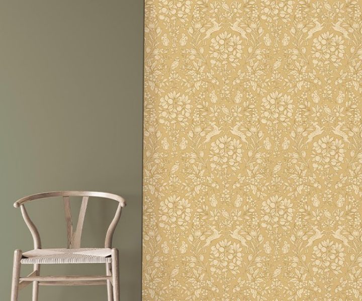 Blue bell  Your Way wallcovering from Nilaya by Asian Paints