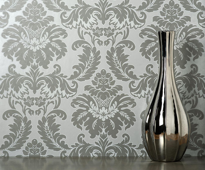 Compendium 2 - Windsor Damask wallcovering from Nilaya by Asian Paints Compendium 2 - Windsor Damask wallcovering from Nilaya by Asian Paints