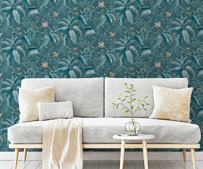 Hide away - Fly Away wallcovering from Nilaya by Asian Paints