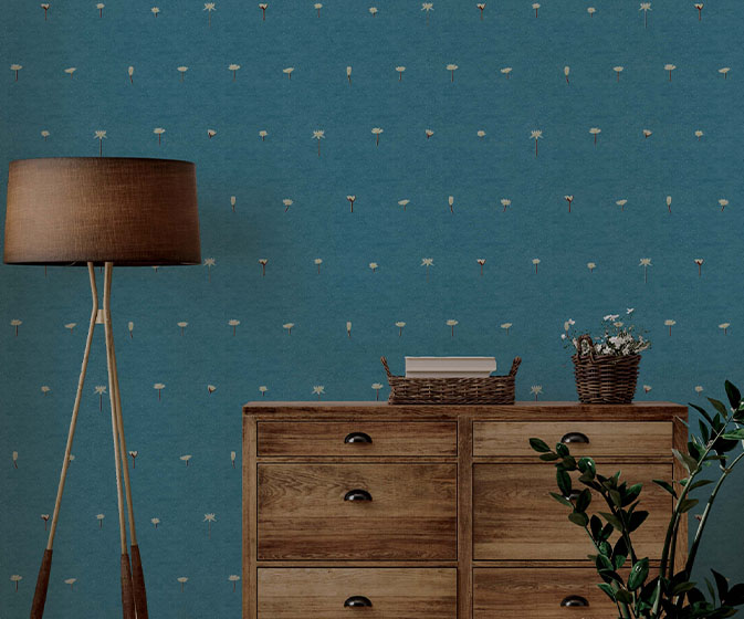 Geonature Cleo wallcovering from Nilaya by Asian Paints