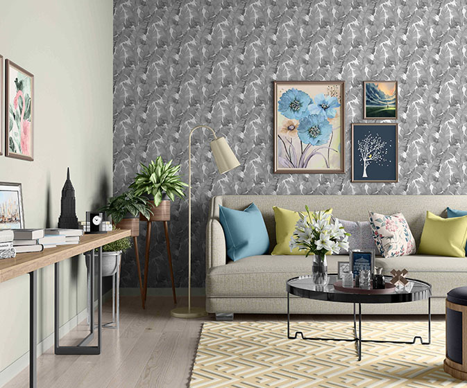 Avalon Havana wallcovering from Nilaya by Asian Paints