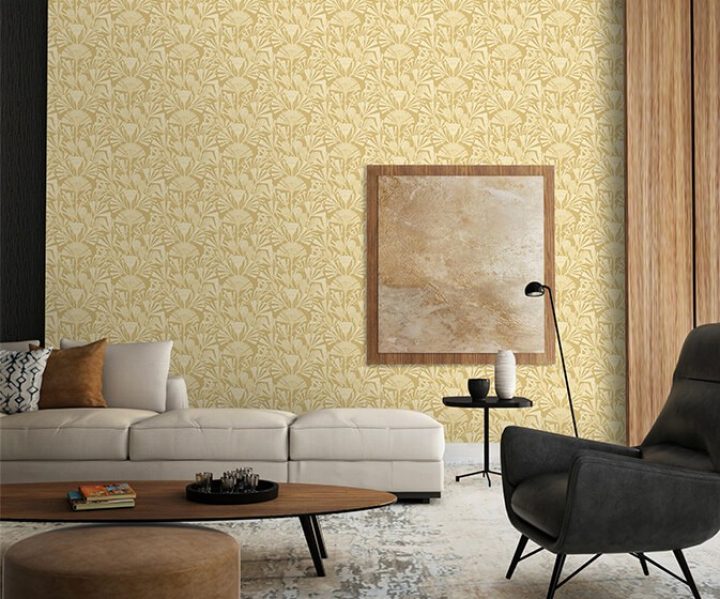 Avalon  Bask wallcovering from Nilaya by Asian Paints