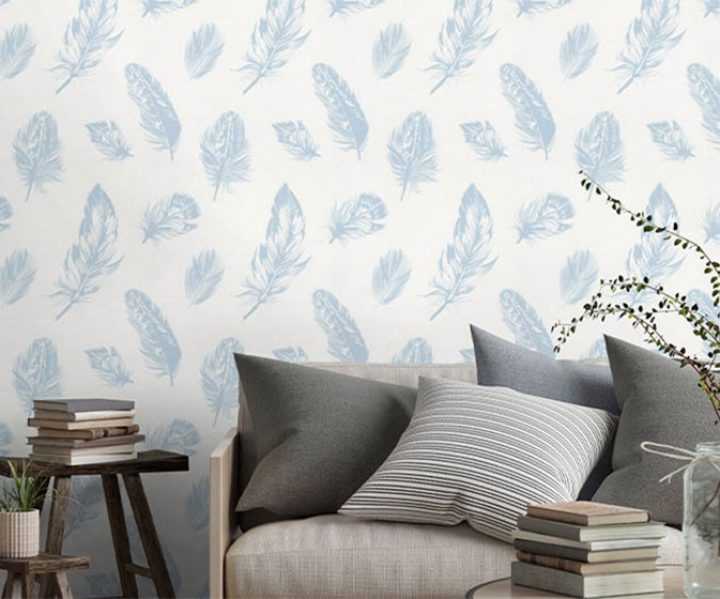 Felicita - Pluma wallcovering from Nilaya by Asian Paints Felicita - Pluma wallcovering from Nilaya by Asian Paints