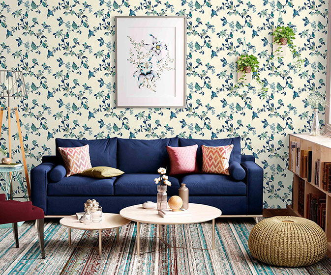 Graceful-Garden-Trail-W063D3PZY75 Wallpaper Design for Walls - Asian Paints