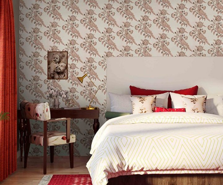 Felicita Colorido wallcovering from Nilaya by Asian Paints