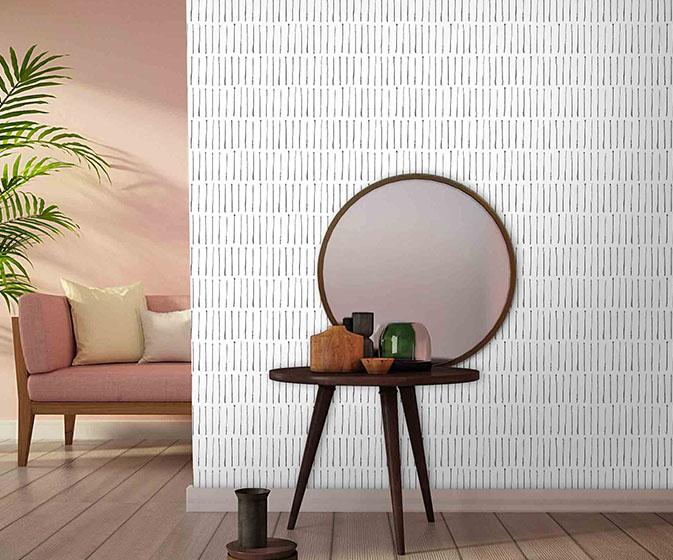 Rain-Dance-Bw-W056D322S75 Wallpaper Design for Walls - Asian Paints