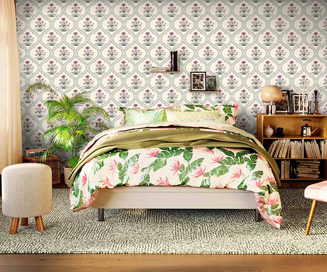 Good Earth - Samarqand Ivory wallcovering from Nilaya by Asian Paints Good Earth - Samarqand Ivory wallcovering from Nilaya by Asian Paints