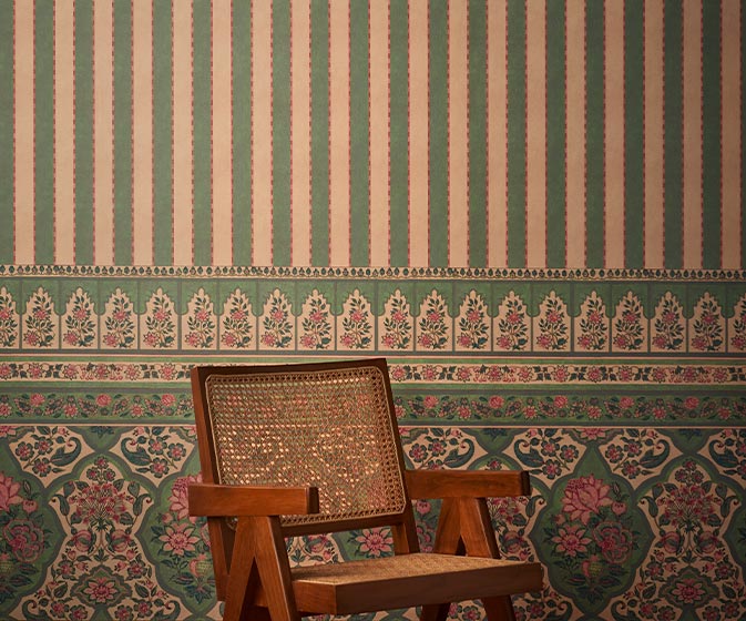 Jaipur Gemini-W150Z680S75 Wallpaper Design for Walls - Asian Paints