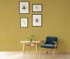 Bright flat interior with artwork Bright flat interior with artwork