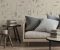 Mock up poster, Scandinavian living room concept design, 3d render, 3d illustration
