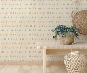 Mock up poster frame in living room interior. Interior Scandinavian style. 3d render
