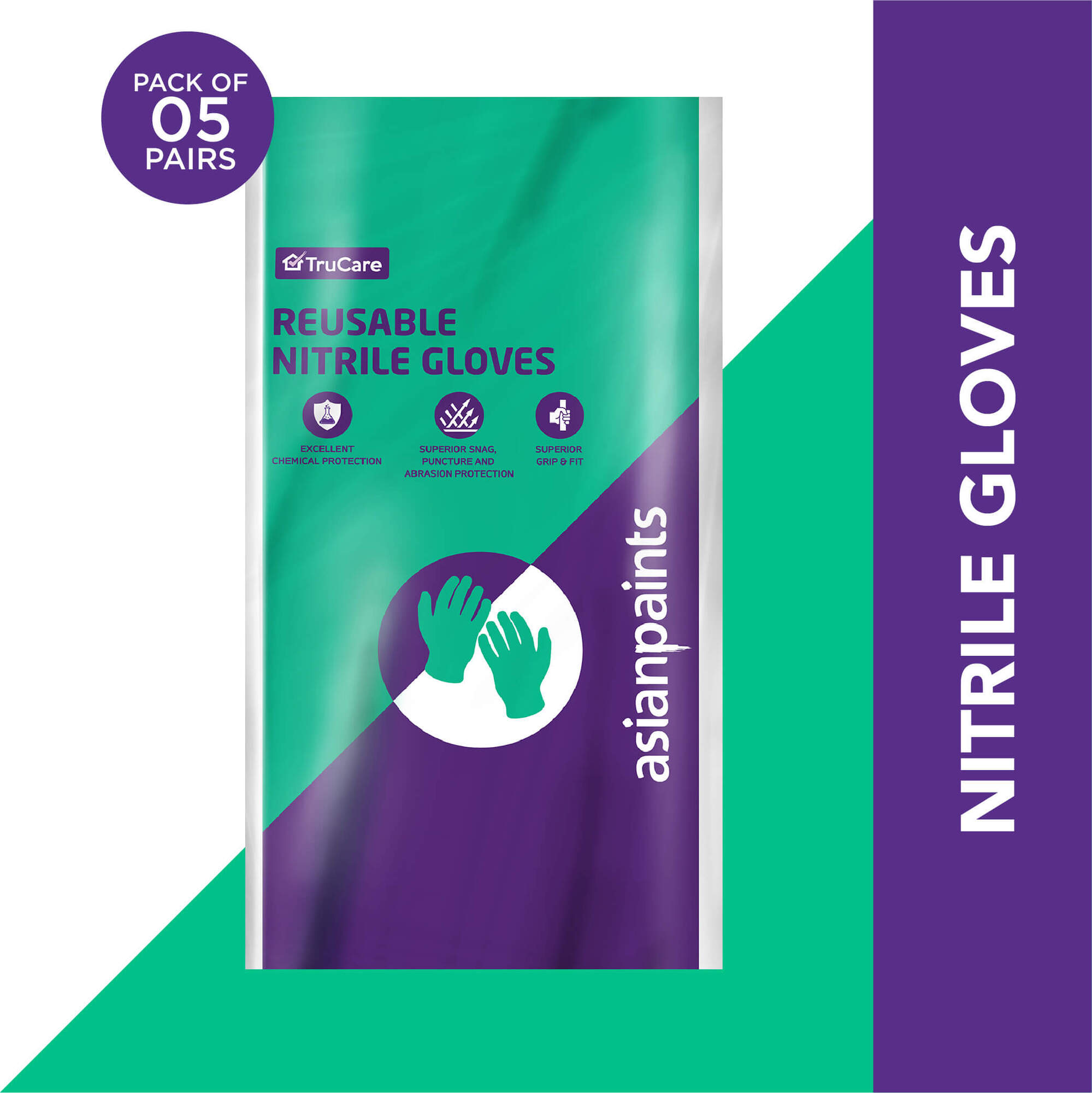 TruCare Reusable Nitrile Gloves