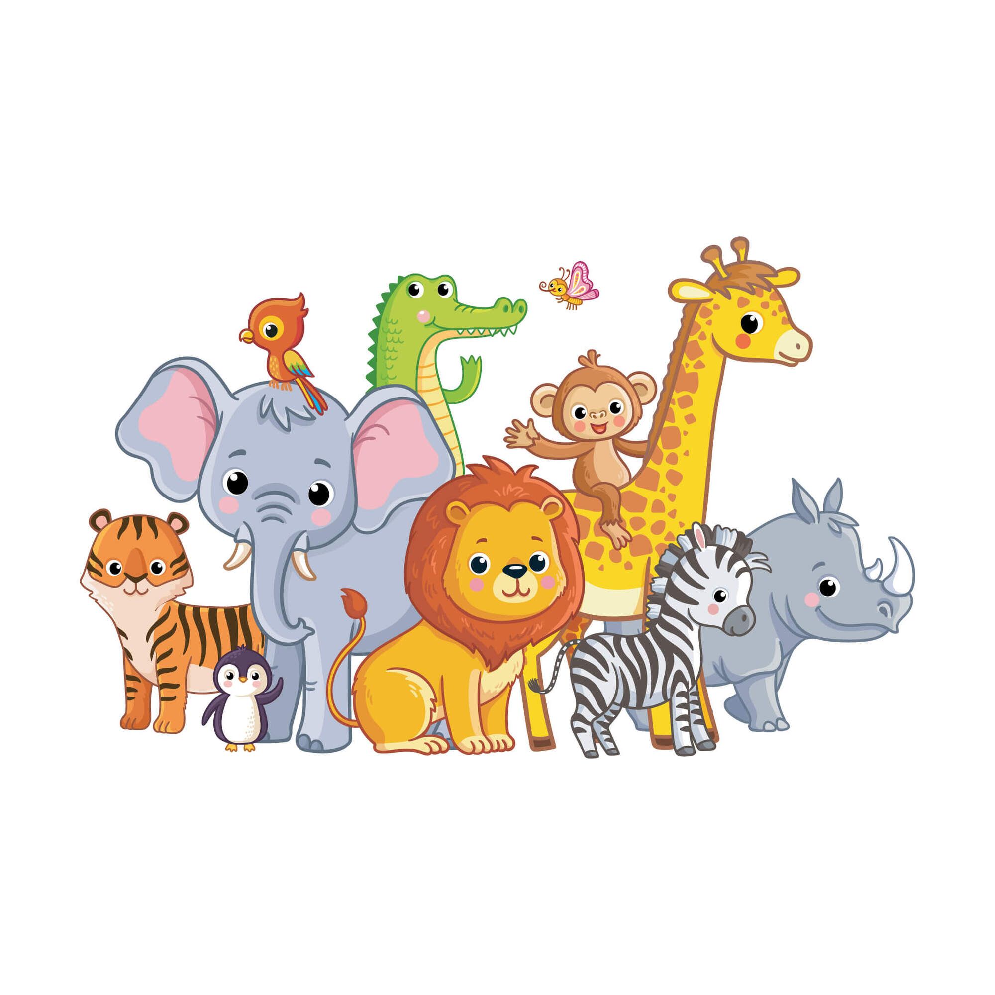 Animal Kingdom - Wall Stickers & Decals by Asian Paints Animal Kingdom - Wall Stickers & Decals by Asian Paints