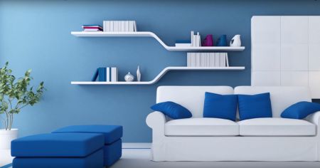 Living Room Luster Paint Colour Shades