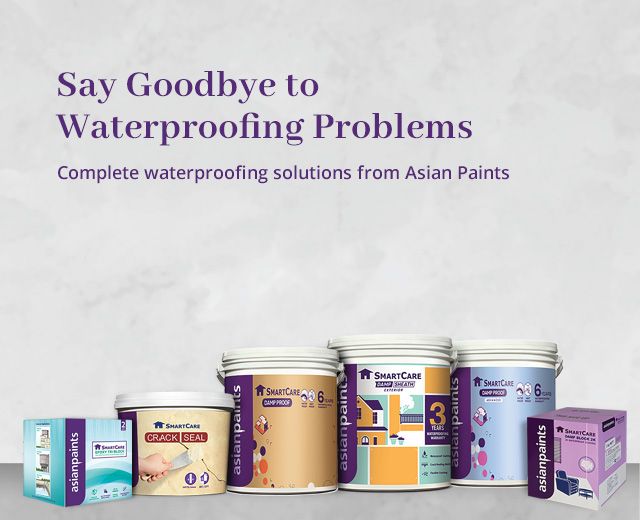 Get Waterproofing Paints For Waterproofing Solutions Asian